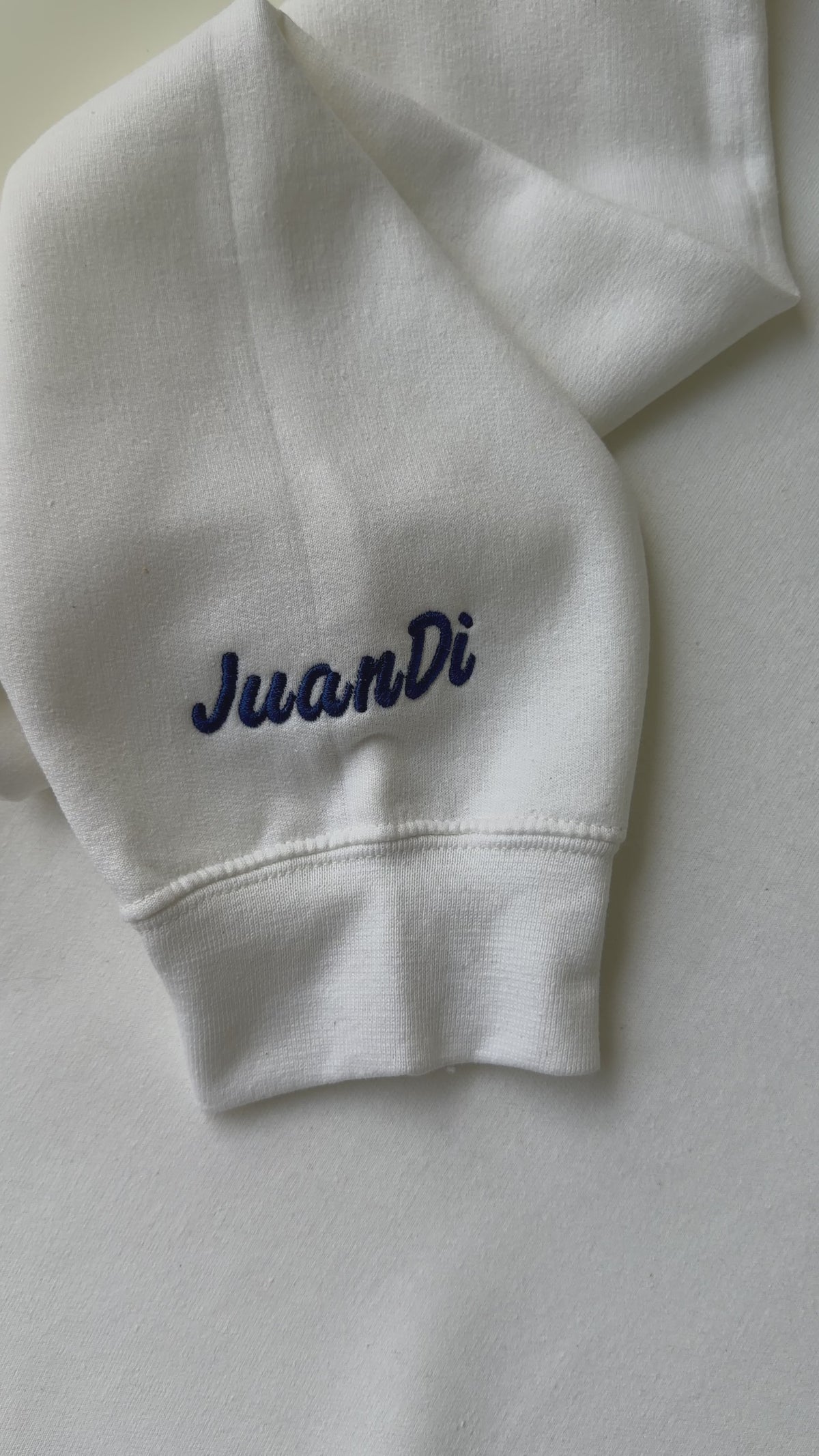 Custom Embroidered Sweatshirt | Personalized Name Crewneck